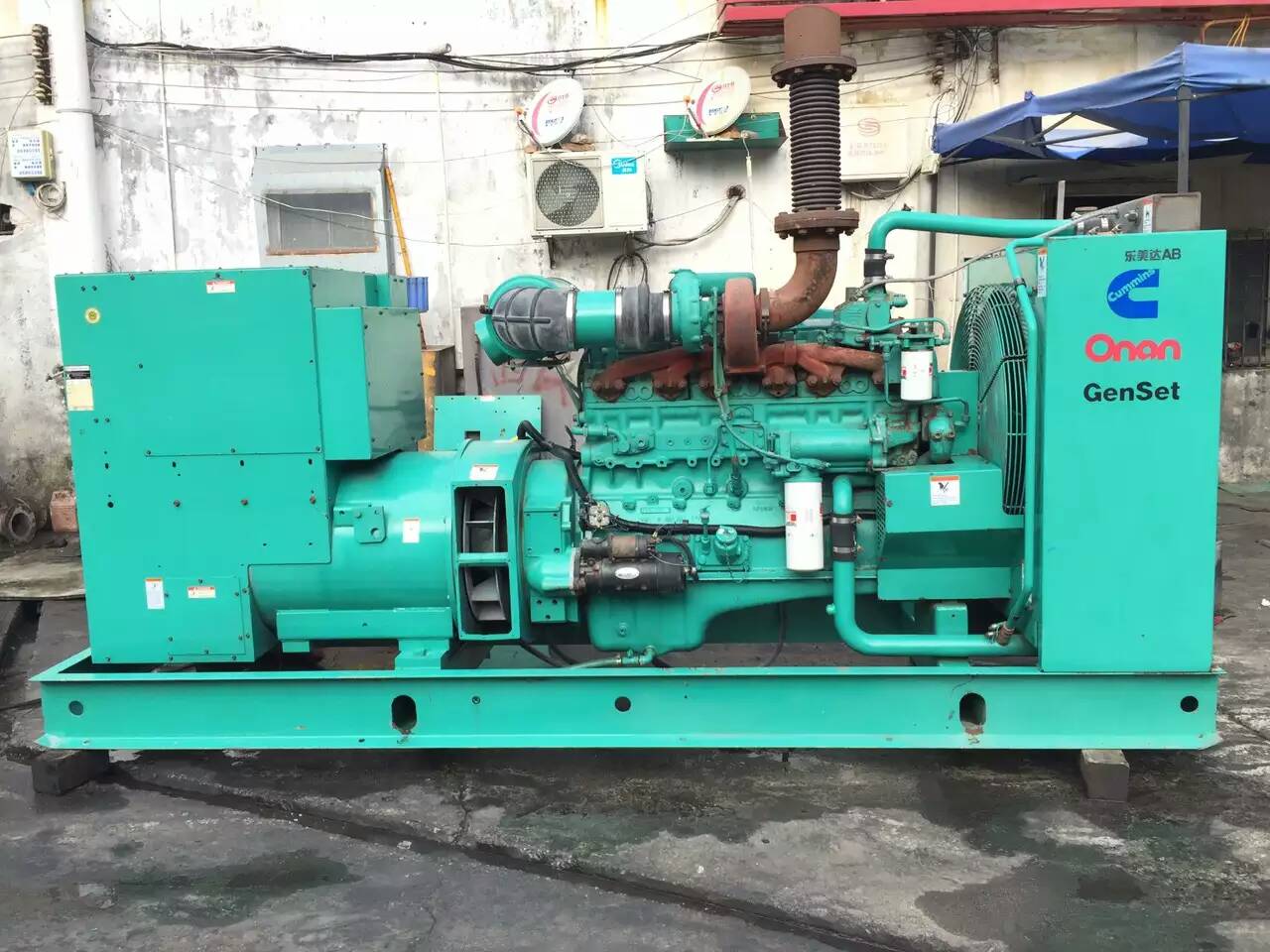 监利租赁发电机-柴油发电机不正常冒烟的原因